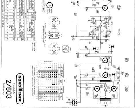 Transita de Luxe Z03 Ch= 2/603; Nordmende, (ID = 29571) Radio