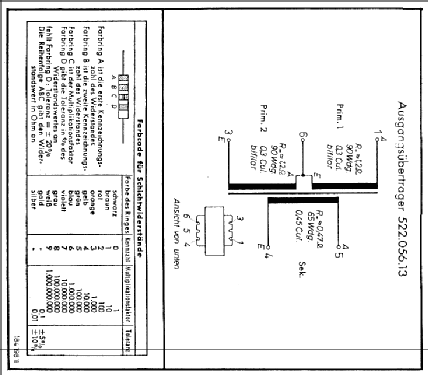 Transita Universal D05 Ch= 3/605; Nordmende, (ID = 72732) Radio