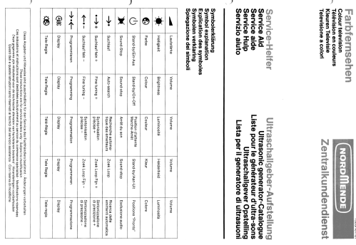 Ultraschallgeber-Aufstellung ; Nordmende, (ID = 1653783) Paper