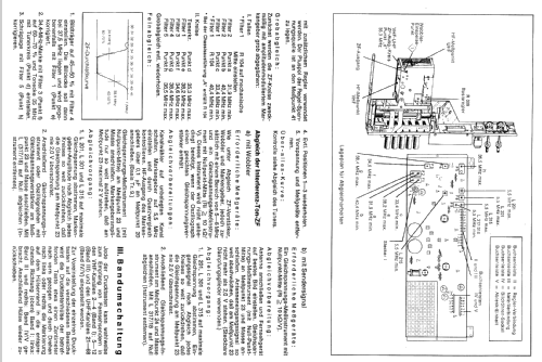 Visabella-Stereo Ch= Uni 16 866.730.00 Ausführung B; Nordmende, (ID = 1846090) TV Radio