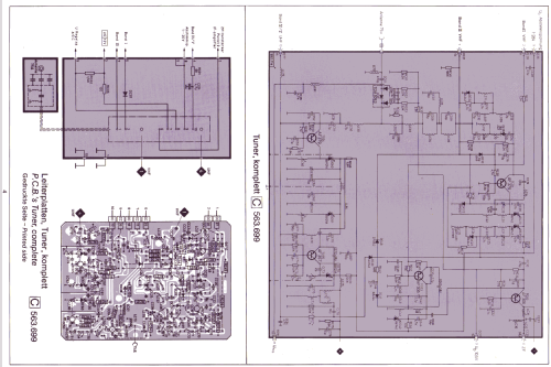 Vollmodul-Chassis F VI/90 777.510 A/C; Nordmende, (ID = 1653569) Television