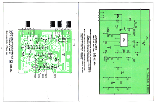 Vollmodul-Chassis F VI/90 777.510 A/C; Nordmende, (ID = 1653574) Television