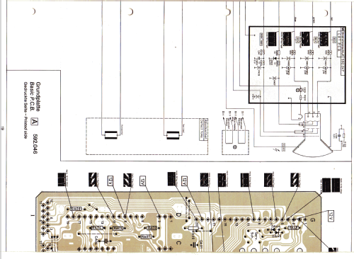 Vollmodul-Chassis F VI/90 777.510 A/C; Nordmende, (ID = 1653583) Television