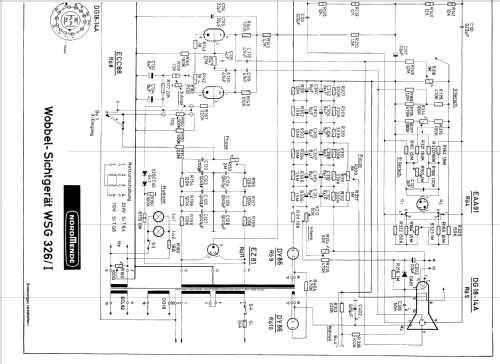 Wobbelsichtgerät WSG 326/I; Nordmende, (ID = 307771) Equipment