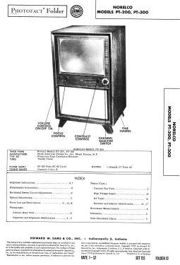 Norelco PT-200; Norelco, North (ID = 3008417) Television