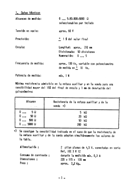 Erdungsmesser 1805 28303/2384298; NORMA Messtechnik (ID = 2887958) Equipment