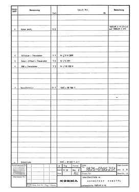 Normatest Digital 1826-01; NORMA Messtechnik (ID = 2890127) Equipment