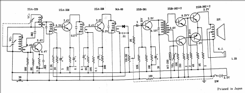 Midget Micro 8 Transistor ; NAFT N.A.F.T. North (ID = 791303) Radio