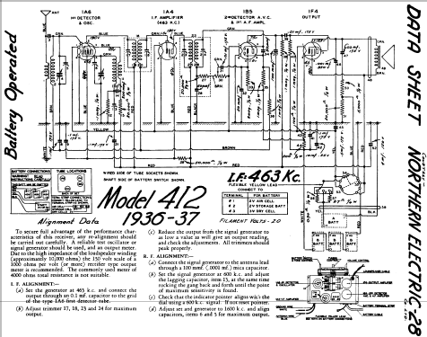 412 ; Northern Electric Co (ID = 767277) Radio