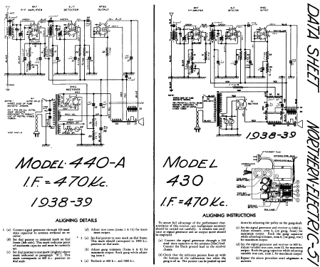 430 ; Northern Electric Co (ID = 768189) Radio