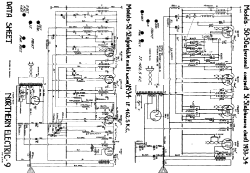 52-A ; Northern Electric Co (ID = 765584) Radio