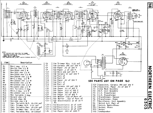 6303 ; Northern Electric Co (ID = 769776) Radio