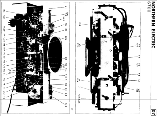 Sportsman BP-6700 ; Northern Electric Co (ID = 770599) Radio