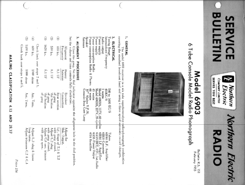 6903 ; Northern Electric Co (ID = 2003955) Radio