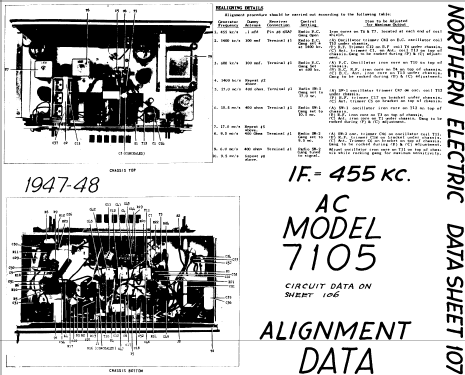 7105 ; Northern Electric Co (ID = 769578) Radio