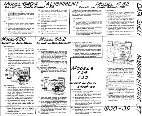 734 ; Northern Electric Co (ID = 768506) Radio