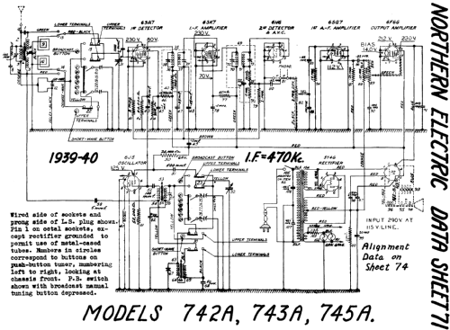 743-A ; Northern Electric Co (ID = 768972) Radio