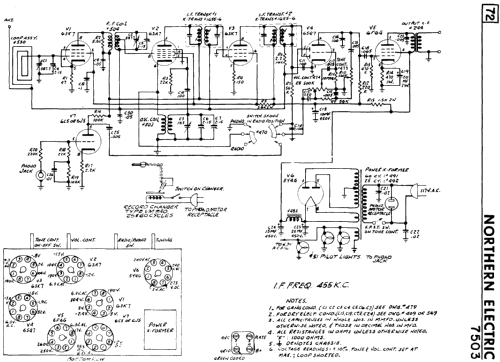 7503 ; Northern Electric Co (ID = 770594) Radio