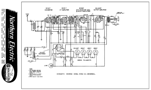 Baby Champ 5110 Deluxe ch= 5110 M; Northern Electric Co (ID = 2571983) Radio