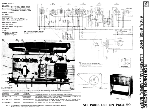 Banff 6407; Northern Electric Co (ID = 770579) Radio