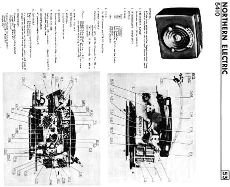 BP-5410 ; Northern Electric Co (ID = 770184) Radio