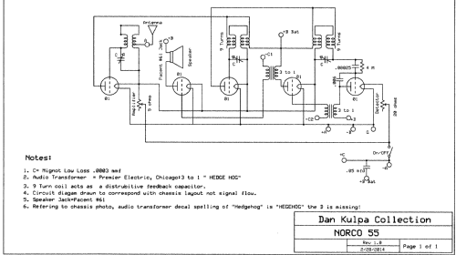 Norco 55; Northwestern Radio (ID = 1621715) Radio