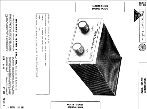 PL100 ; Nortronics Co., Inc. (ID = 642910) Ampl/Mixer