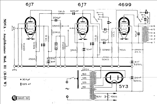 81; Nova Radio Novaradio (ID = 967806) Ampl/Mixer