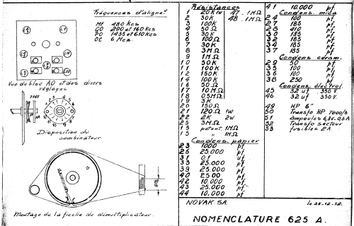 625A; Novak also Pontiac; (ID = 694546) Radio