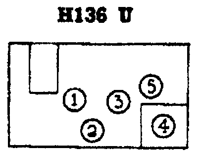 Aristona H136U; NSF Nederlandsche (ID = 1138531) Radio