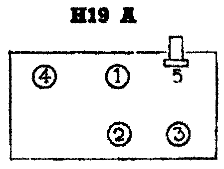 Aristona H19A; NSF Nederlandsche (ID = 1143898) Radio