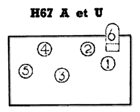 Aristona H67A; NSF Nederlandsche (ID = 1143383) Radio