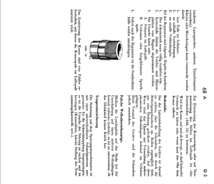 Aristona H68A; NSF Nederlandsche (ID = 2550058) Radio