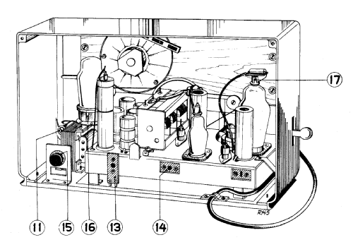 Aristona H90A, H90A -20; NSF Nederlandsche (ID = 1038442) Radio