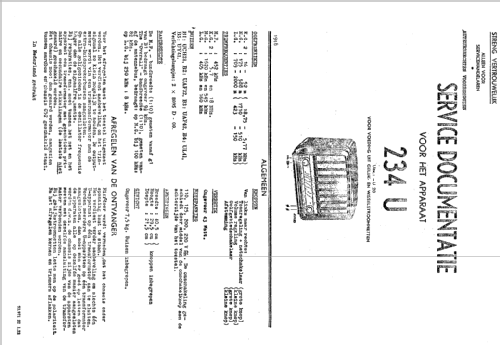 H234U-20; NSF Nederlandsche (ID = 1866415) Radio