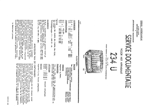 H234U; NSF Nederlandsche (ID = 377482) Radio