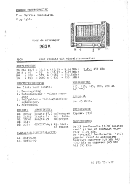 H263A; NSF Nederlandsche (ID = 3075219) Radio