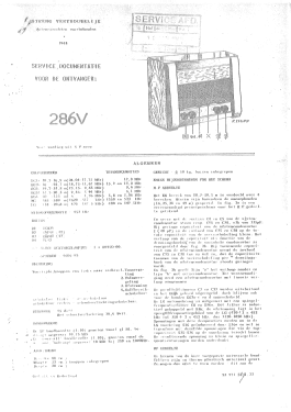 H286V; NSF Nederlandsche (ID = 3075199) Radio