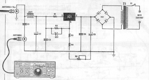 Alimentatore per antenna Onde Lunghe LX 1031; Nuova Elettronica; (ID = 2880057) Aliment.