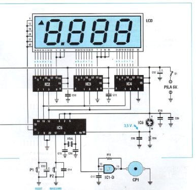 Contatore Geiger professionale Equipment Nuova Elettronica;