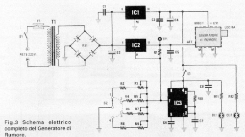 Generatore di Rumore - Noise Generator LX1142; Nuova Elettronica; (ID = 2879265) Ausrüstung