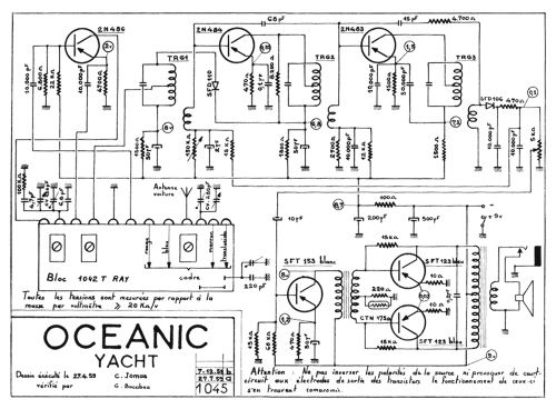 Le Yacht ; Océanic, ITT Océanic (ID = 1970520) Radio