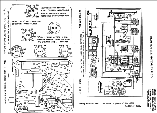 982043 ; Oldsmobile Motors; (ID = 740718) Autoradio