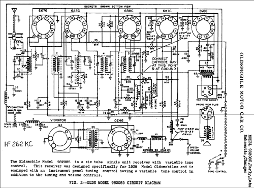 982085 ; Oldsmobile Motors; (ID = 740757) Car Radio