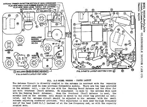 982085 ; Oldsmobile Motors; (ID = 740765) Car Radio