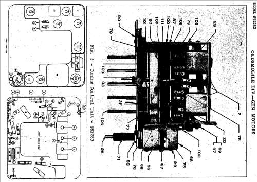 982283 ; Oldsmobile Motors; (ID = 741225) Car Radio