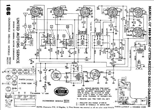 982544 ; Oldsmobile Motors; (ID = 743903) Car Radio