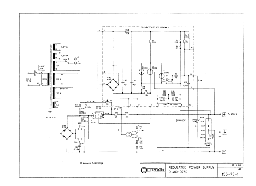 Power Supply D400-007D; Oltronix AB; (ID = 1735674) Strom-V