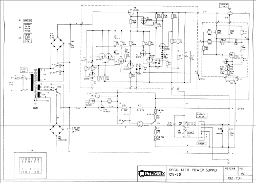 Regulated Power Supply LABPAC C15-2D; Oltronix AB; (ID = 1598308) Equipment