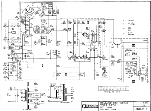 Hochspannungs-Netzgerät LS 529 R; Oltronix; Leek (ID = 1443909) Ausrüstung